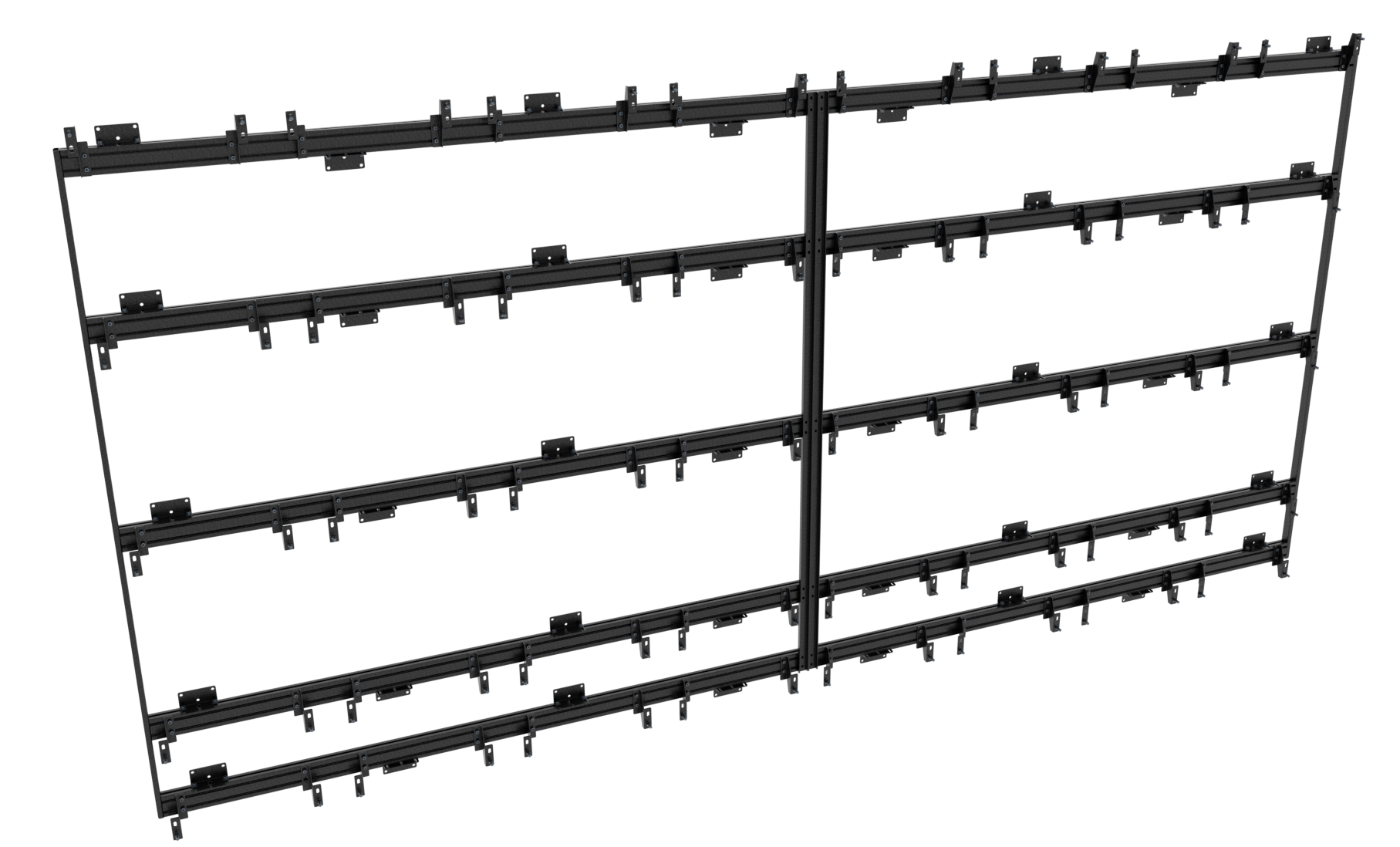 Каркас настенный для LED кабинета TEGAR WMS W