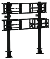 Каркас напольно-настенный для видеостены полного выдвижения ALG WMS FW PO 2x2