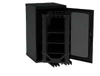 Напольный выкатной, поворотный телекоммуникационный rack-шкаф TEGAR RACK F-TZ 1